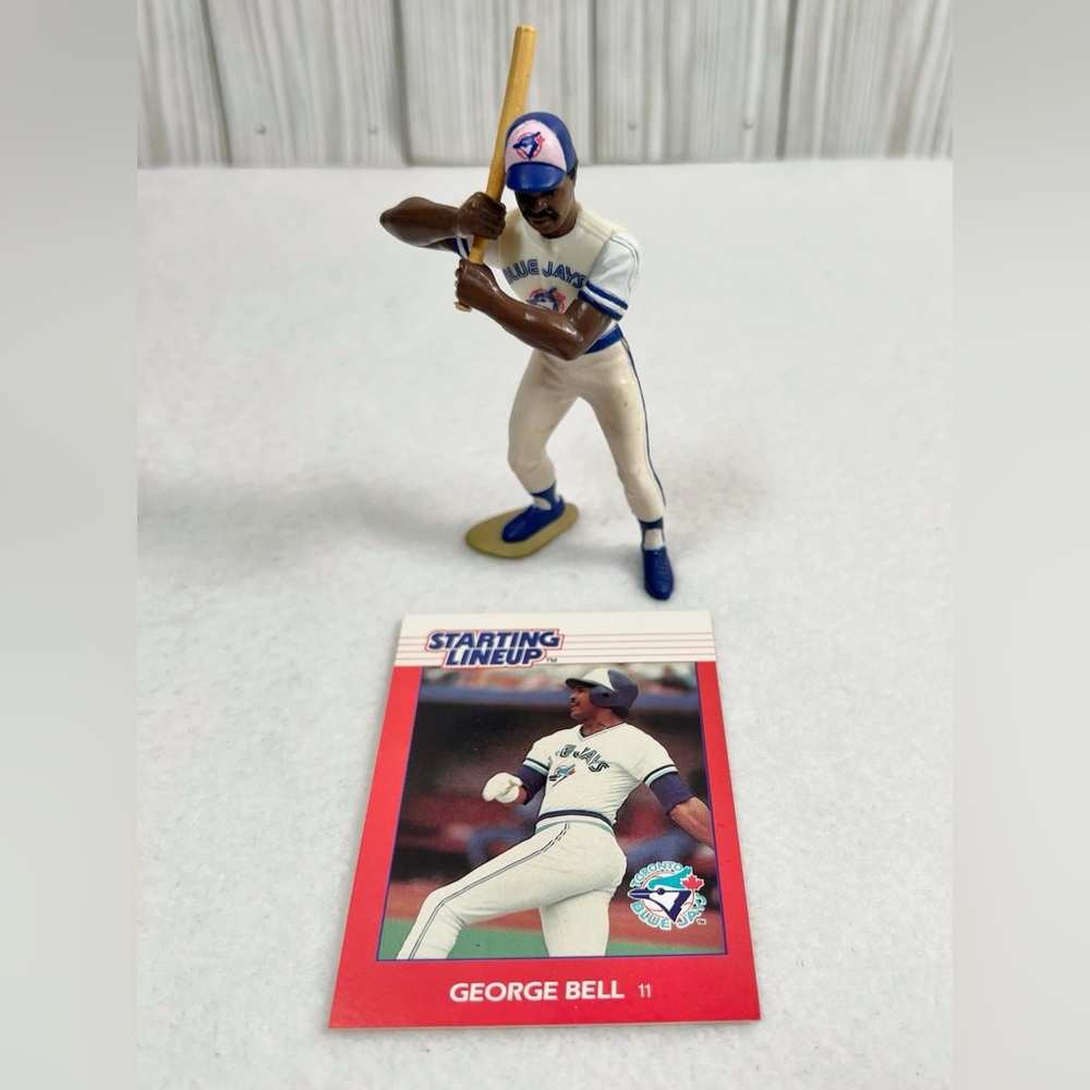STARTING LINEUP MLB Toronto‎ Blue Jays 1988 Baseball Figure & Card George Bell